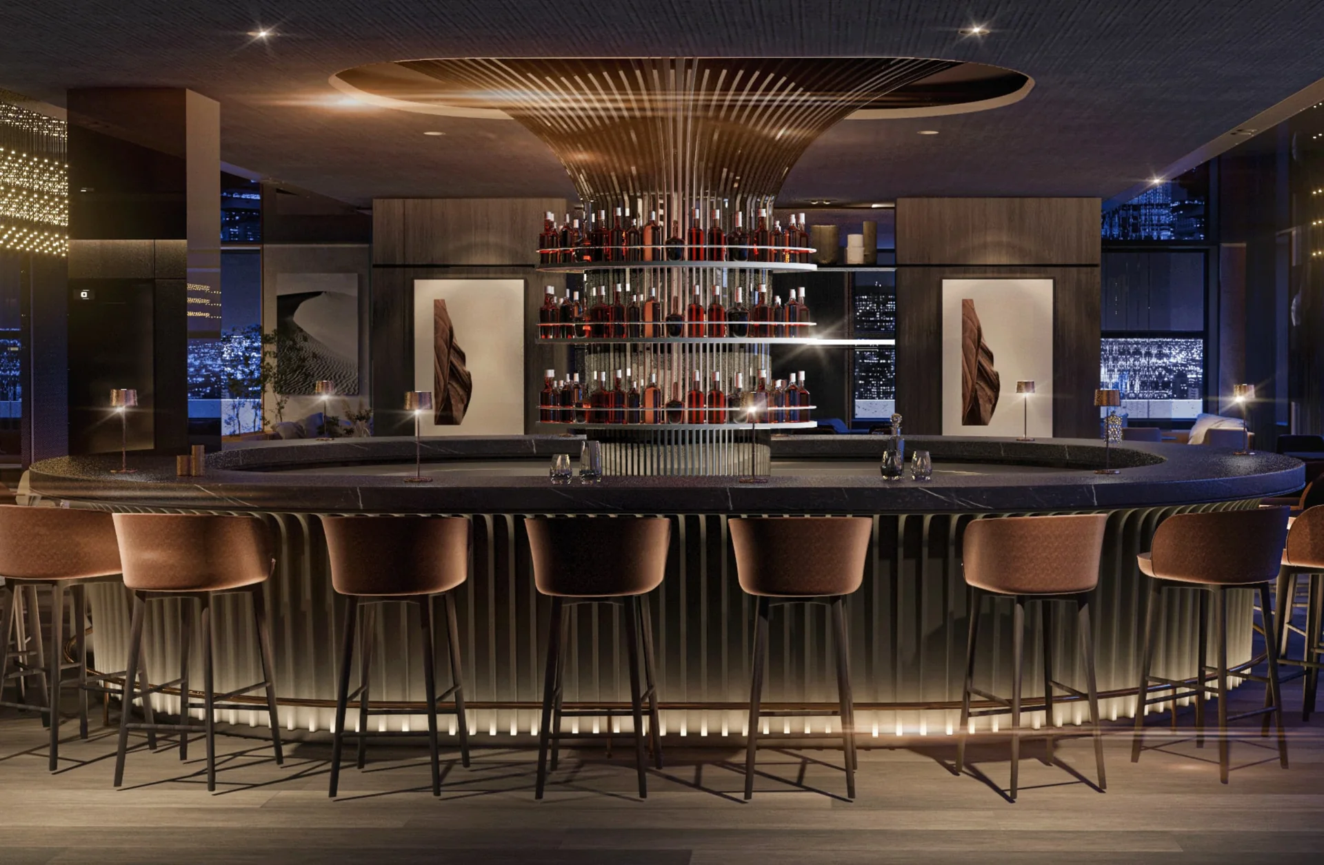 The Core Club — mobilya ve metal işçiliği, görünüm 1